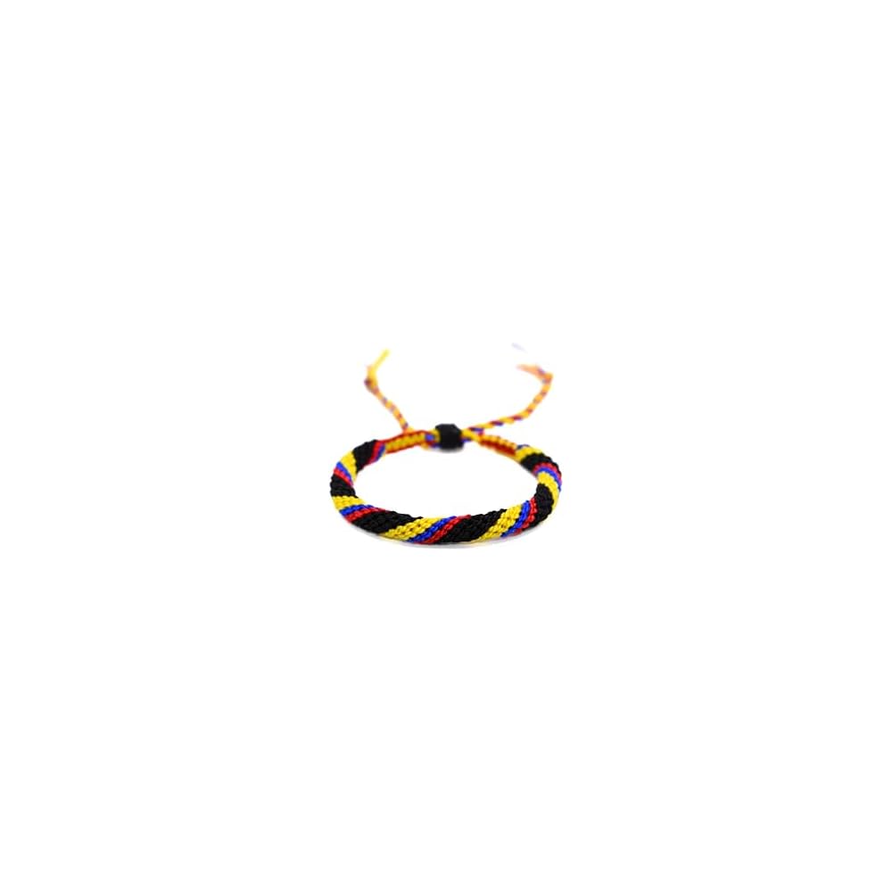 Bandera de Colombia Flag Bracelet - Pulsera de Colombia - Adjustable Patriotism Jewerly for Men & Women - Handmade Bracelet - Colombia Jewerly - Colombian Culture - Colombian Pride Bracelet