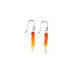 CRYSTALIS Beads Crystals Dainty Earring Set Jewelry for Women, Natural Beaded Gemstone, Chakra Healing Crystal, Wardrobe Essential Jewelry, 925 Sterling Silver
