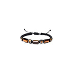 Handmade Black Tourmaline Bracelet,Tiger eye and Hematite Protection Bracelets for Men Teens Boys Gift