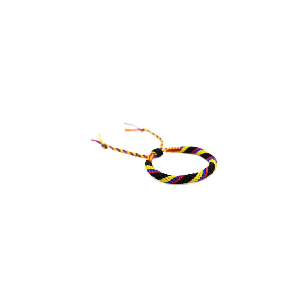 Bandera de Colombia Flag Bracelet - Pulsera de Colombia - Adjustable Patriotism Jewerly for Men & Women - Handmade Bracelet - Colombia Jewerly - Colombian Culture - Colombian Pride Bracelet
