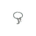 Caterpillar keychain, caterpillar charm, insect keychain, personalized keychain, initial keychain, initial charm, customized, monogram