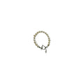 Freshwater Pearl Alpha Sigma Tau Sorority Greek Toggle Bracelet
