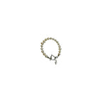 Freshwater Pearl Alpha Sigma Tau Sorority Greek Toggle Bracelet