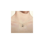 KEVIN N ANNA 925 Sterling Silver Small Claddagh Pendant Necklace, 18"