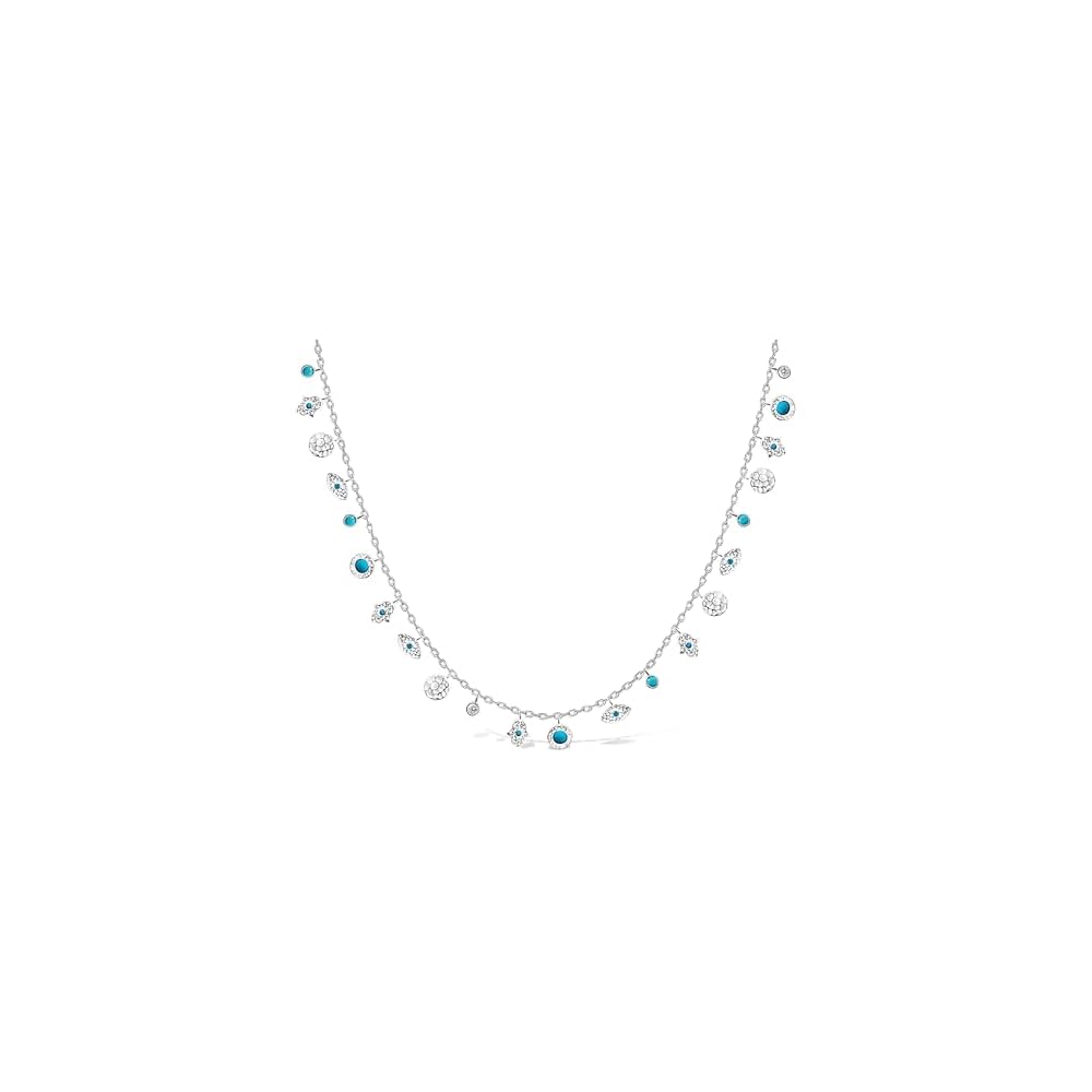 Hamsa Evil Eye Necklace Sterling Silver 925 CZ Jewish Protection Women Gift