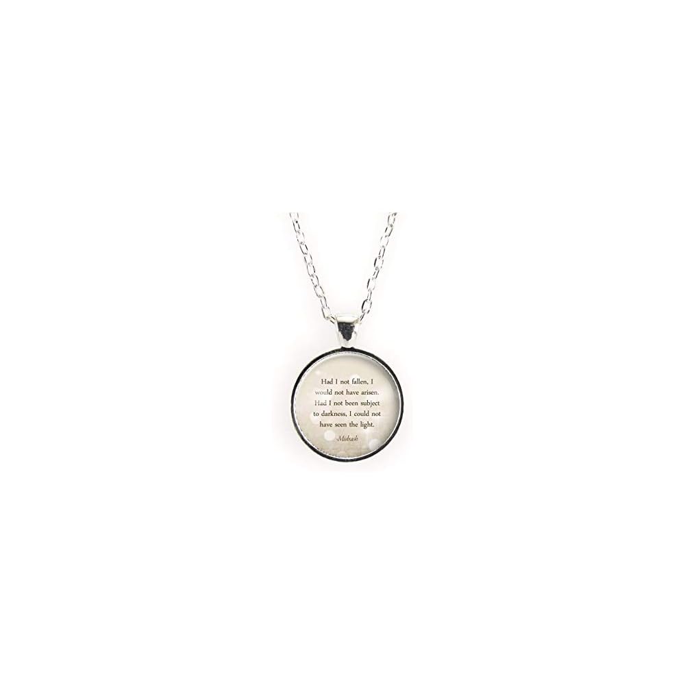 CellsDividing Inspirational Quote Handmade Necklace Pendant