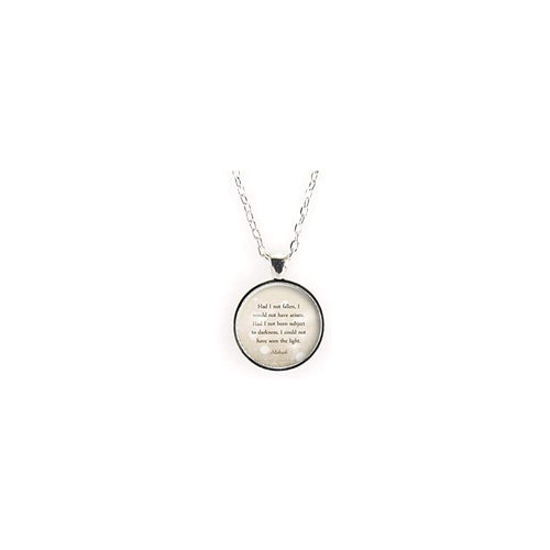 CellsDividing Inspirational Quote Handmade Necklace Pendant
