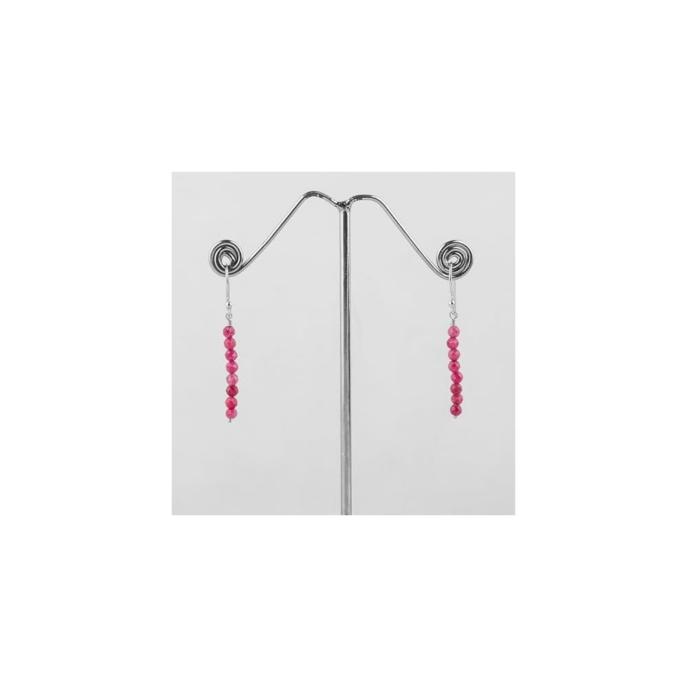 CRYSTALIS Beads Crystals Dainty Earring Set Jewelry for Women, Natural Beaded Gemstone, Chakra Healing Crystal, Wardrobe Essential Jewelry, 925 Sterling Silver