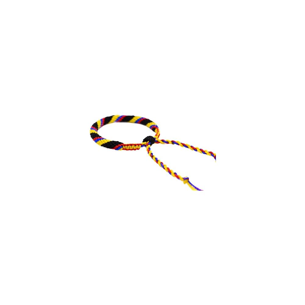 Bandera de Colombia Flag Bracelet - Pulsera de Colombia - Adjustable Patriotism Jewerly for Men & Women - Handmade Bracelet - Colombia Jewerly - Colombian Culture - Colombian Pride Bracelet