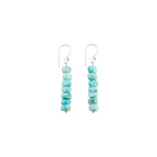 CRYSTALIS Beads Crystals Dainty Earring Set Jewelry for Women, Natural Beaded Gemstone, Chakra Healing Crystal, Wardrobe Essential Jewelry, 925 Sterling Silver