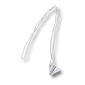 Paper Airplane Charm Necklace - Paper Craft Jewelry - Airplane Charm