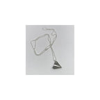 Paper Airplane Charm Necklace - Paper Craft Jewelry - Airplane Charm