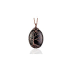Handmade tree of life pendant necklace - Unique copper jewelry for women and men Anniversary present Birthday gift ideas for him and her Spiritual gifts for wife mom