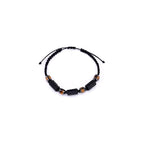 Handmade Black Tourmaline Bracelet,Tiger eye and Hematite Protection Bracelets for Men Teens Boys Gift
