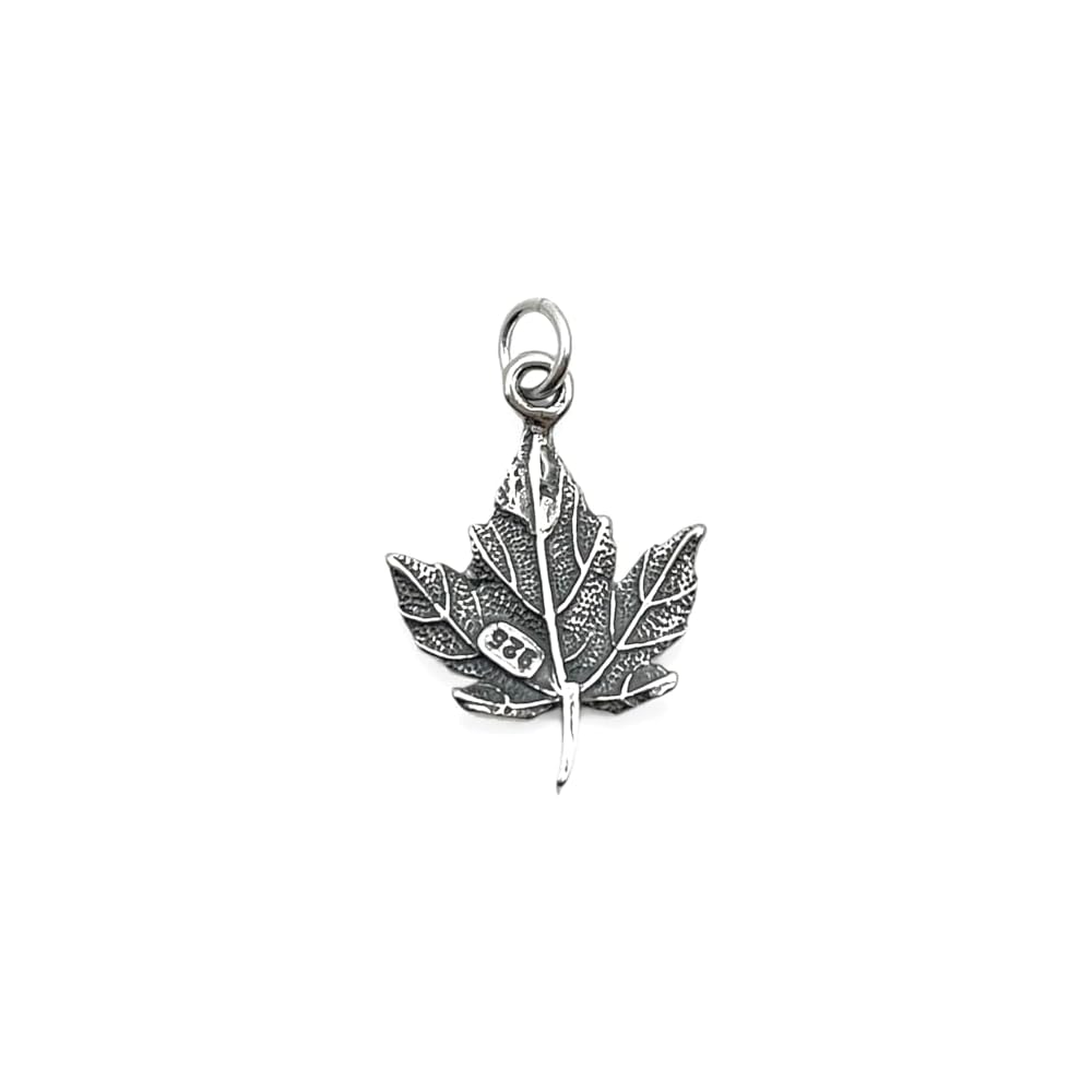 KEVIN N ANNA 925 Sterling Silver Maple Leaf Charm
