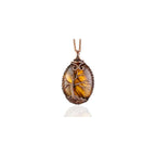 Handmade tree of life pendant necklace - Unique copper jewelry for women and men Anniversary present Birthday gift ideas for him and her Spiritual gifts for wife mom