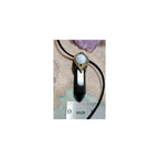 The Shield Empath Protection Necklace | Black Obsidian & Moonstone Pendant
