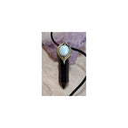The Shield Empath Protection Necklace | Black Obsidian & Moonstone Pendant