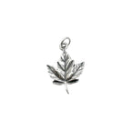 KEVIN N ANNA 925 Sterling Silver Maple Leaf Charm