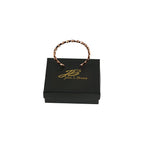 John S. Brana Twisted Copper Cuff Bracelet Handmade Jewelry - 100% Solid Uncoated Copper