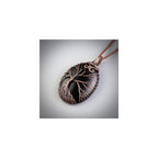 Handmade tree of life pendant necklace - Unique copper jewelry for women and men Anniversary present Birthday gift ideas for him and her Spiritual gifts for wife mom