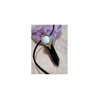 The Shield Empath Protection Necklace | Black Obsidian & Moonstone Pendant