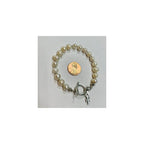 Freshwater Pearl Alpha Sigma Tau Sorority Greek Toggle Bracelet