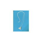 Paper Airplane Charm Necklace - Paper Craft Jewelry - Airplane Charm
